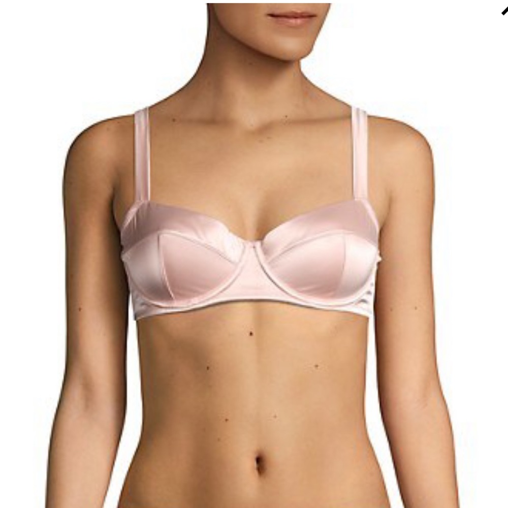 NWT DKNY satin statement bra